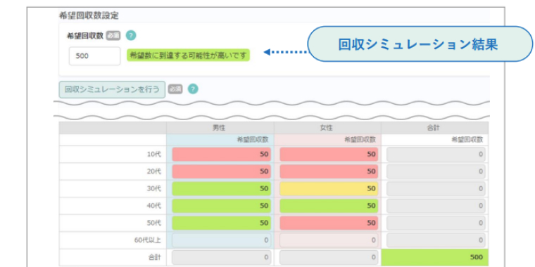 Freeasy公式マニュアル|回収シミュレーション
