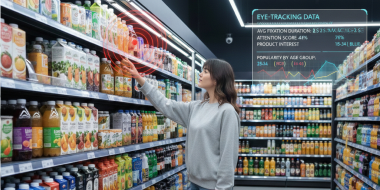 無意識の購買行動を可視化するショッパー調査手法