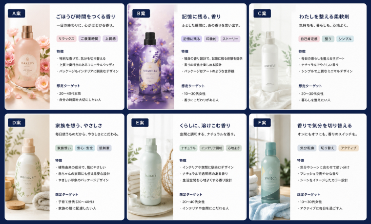 新商品のコンセプト開発のセオリー