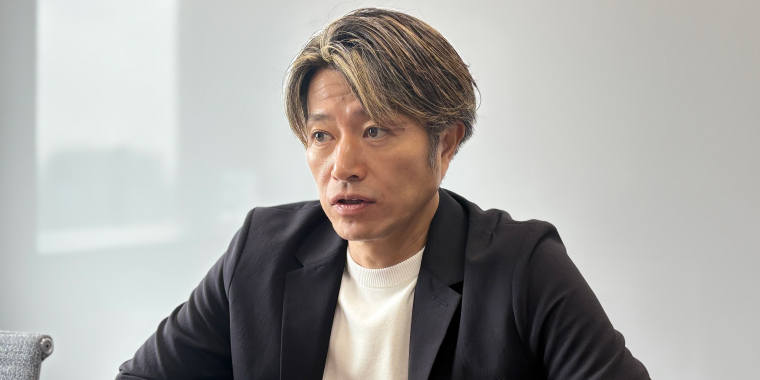 高橋 隼人社長 インタビュー風景